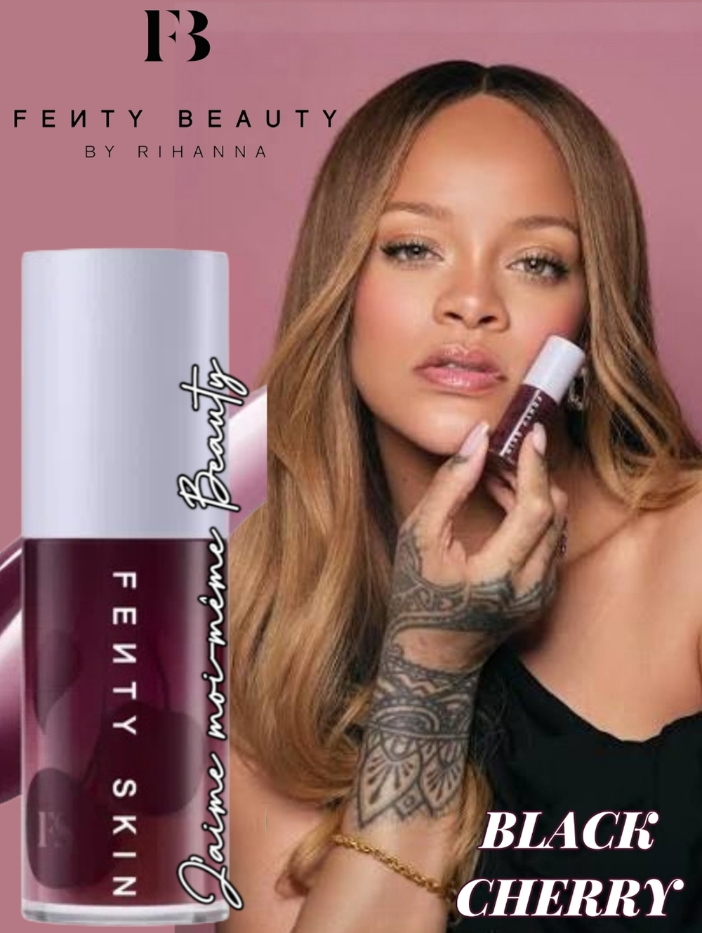Fenty Beauty Black Cherry Lip Oil